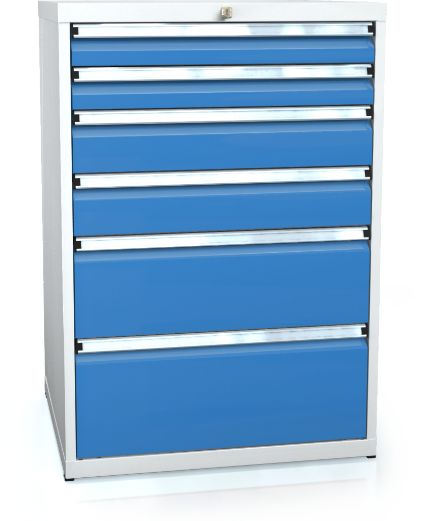 Schubladenschränke 1018 x 710 x 600 - 6x Schubladen